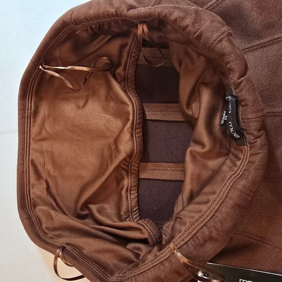 NWT Moa Moa Faux Suede Strapless Top - Picture 5 of 5